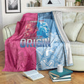 Custom New South Wales and Queensland Blanket Rugby Mascot With Sporty Style