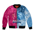 Custom New South Wales and Queensland Bomber Jacket Rugby Mascot With Sporty Style