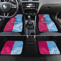 Custom New South Wales and Queensland Car Mats Rugby Mascot With Sporty Style