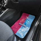 Custom New South Wales and Queensland Car Mats Rugby Mascot With Sporty Style