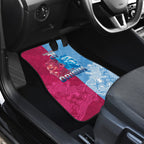 Custom New South Wales and Queensland Car Mats Rugby Mascot With Sporty Style