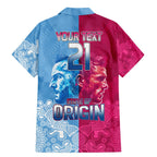 Custom New South Wales and Queensland Family Matching Mermaid Dress and Hawaiian Shirt Rugby Mascot With Sporty Style