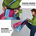 Custom New South Wales and Queensland Grocery Bag Rugby Mascot With Sporty Style