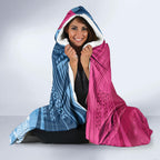 Custom New South Wales and Queensland Hooded Blanket Rugby Mascot With Sporty Style