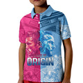 Custom New South Wales and Queensland Kid Polo Shirt Rugby Mascot With Sporty Style
