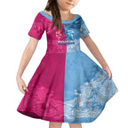Custom New South Wales and Queensland Kid Short Sleeve Dress Rugby Mascot With Sporty Style