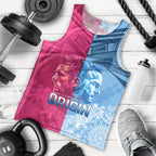 Custom New South Wales and Queensland Men Tank Top Rugby Mascot With Sporty Style
