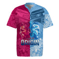 Custom New South Wales and Queensland Rugby Jersey Rugby Mascot With Sporty Style