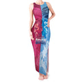 Custom New South Wales and Queensland Tank Maxi Dress Rugby Mascot With Sporty Style