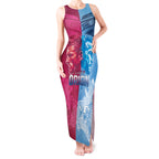 Custom New South Wales and Queensland Tank Maxi Dress Rugby Mascot With Sporty Style