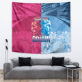 Custom New South Wales and Queensland Tapestry Rugby Mascot With Sporty Style