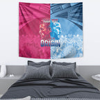 Custom New South Wales and Queensland Tapestry Rugby Mascot With Sporty Style