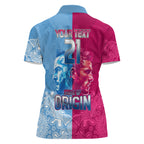 Custom New South Wales and Queensland Women Polo Shirt Rugby Mascot With Sporty Style