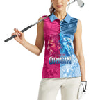 Custom New South Wales and Queensland Women Sleeveless Polo Shirt Rugby Mascot With Sporty Style