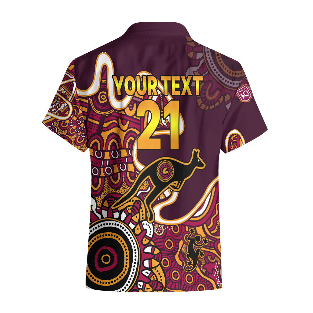 custom-text-and-number-queensland-rugby-hawaiian-shirt-state-of-origin-go-maroons-indigenous-tribal