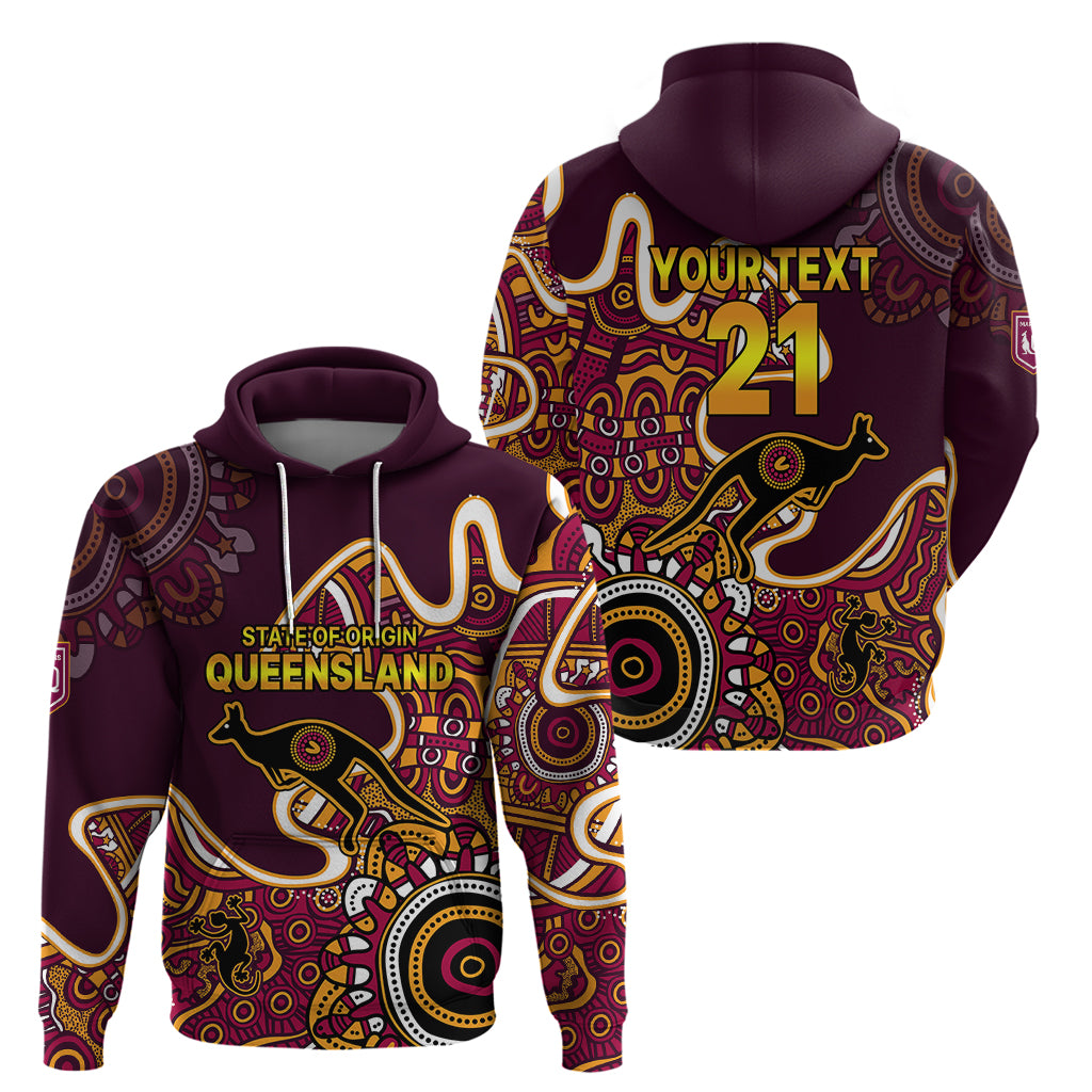 custom-text-and-number-queensland-rugby-hoodie-state-of-origin-go-maroons-indigenous-tribal