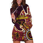 custom-text-and-number-queensland-rugby-hoodie-dress-state-of-origin-go-maroons-indigenous-tribal