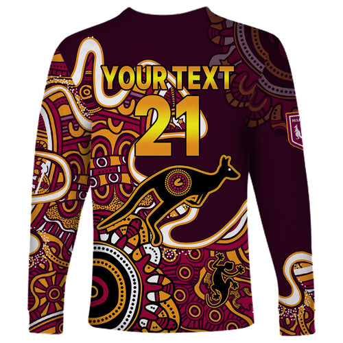 custom-text-and-number-queensland-rugby-long-sleeve-shirt-state-of-origin-go-maroons-indigenous-tribal