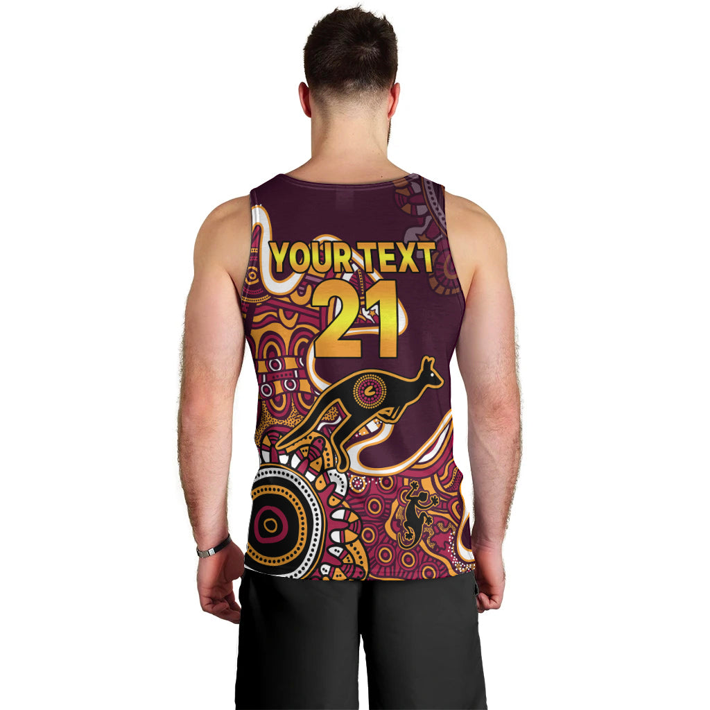 custom-text-and-number-queensland-rugby-men-tank-top-state-of-origin-go-maroons-indigenous-tribal