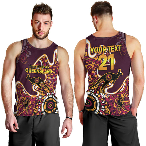custom-text-and-number-queensland-rugby-men-tank-top-state-of-origin-go-maroons-indigenous-tribal