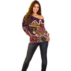 custom-text-and-number-queensland-rugby-off-shoulder-sweater-state-of-origin-go-maroons-indigenous-tribal
