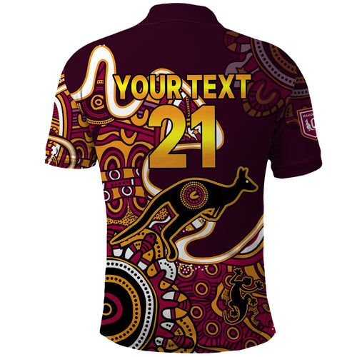 custom-text-and-number-queensland-rugby-polo-shirt-state-of-origin-go-maroons-indigenous-tribal