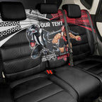 Custom Essendon and Collingwood Back Car Seat Cover Together Sporty Style