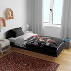 Custom Essendon and Collingwood Bedding Set Together Sporty Style