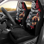 Custom Essendon and Collingwood Car Seat Cover Together Sporty Style