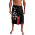 Custom Essendon and Collingwood Lavalava Together Sporty Style