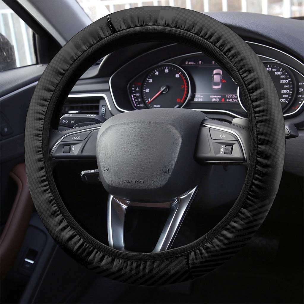 Essendon and Collingwood Steering Wheel Cover Together Sporty Style
