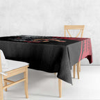 Custom Essendon and Collingwood Tablecloth Together Sporty Style