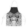 Custom Rugby New Zealand Black Fern Apron Niho Taniwha Inspired