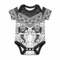 Custom Rugby New Zealand Black Fern Baby Onesie Niho Taniwha Inspired
