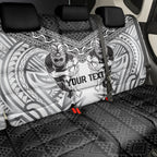 Custom Rugby New Zealand Black Fern Back Car Seat Cover Niho Taniwha Inspired