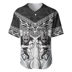 Custom Rugby New Zealand Black Fern Baseball Jersey Niho Taniwha Inspired