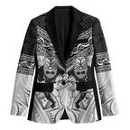 Custom Rugby New Zealand Black Fern Blazer Niho Taniwha Inspired