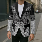 Custom Rugby New Zealand Black Fern Blazer Niho Taniwha Inspired