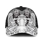 Personalised Rugby New Zealand Black Fern Classic Cap Niho Taniwha Inspired