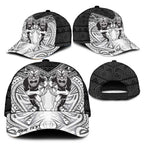 Personalised Rugby New Zealand Black Fern Classic Cap Niho Taniwha Inspired