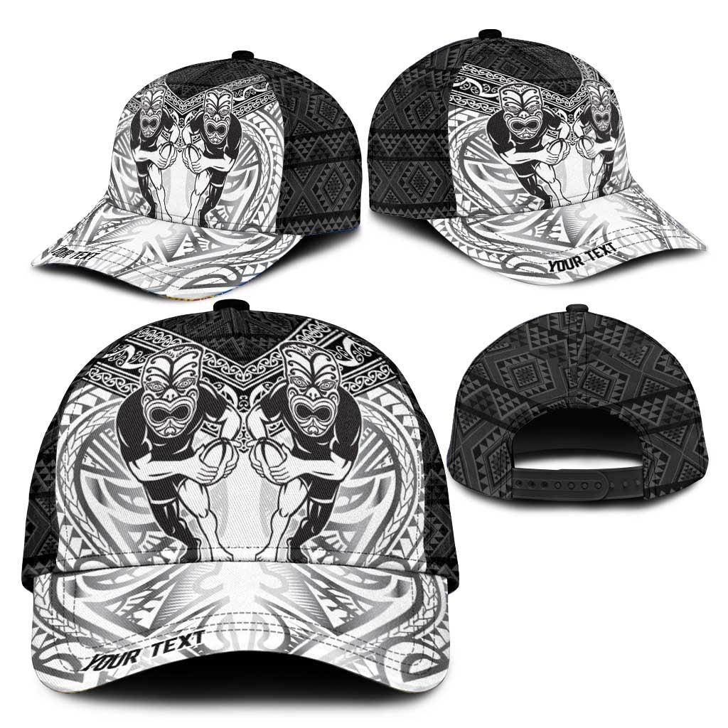 Personalised Rugby New Zealand Black Fern Classic Cap Niho Taniwha Inspired