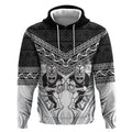 Custom Rugby New Zealand Black Fern Hoodie Niho Taniwha Inspired
