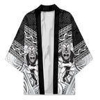 Custom Rugby New Zealand Black Fern Kimono Niho Taniwha Inspired