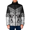 Custom Rugby New Zealand Black Fern Padded Jacket Niho Taniwha Inspired