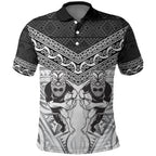 Custom Rugby New Zealand Black Fern Polo Shirt Niho Taniwha Inspired