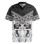 Custom Rugby New Zealand Black Fern Rugby Jersey Niho Taniwha Inspired