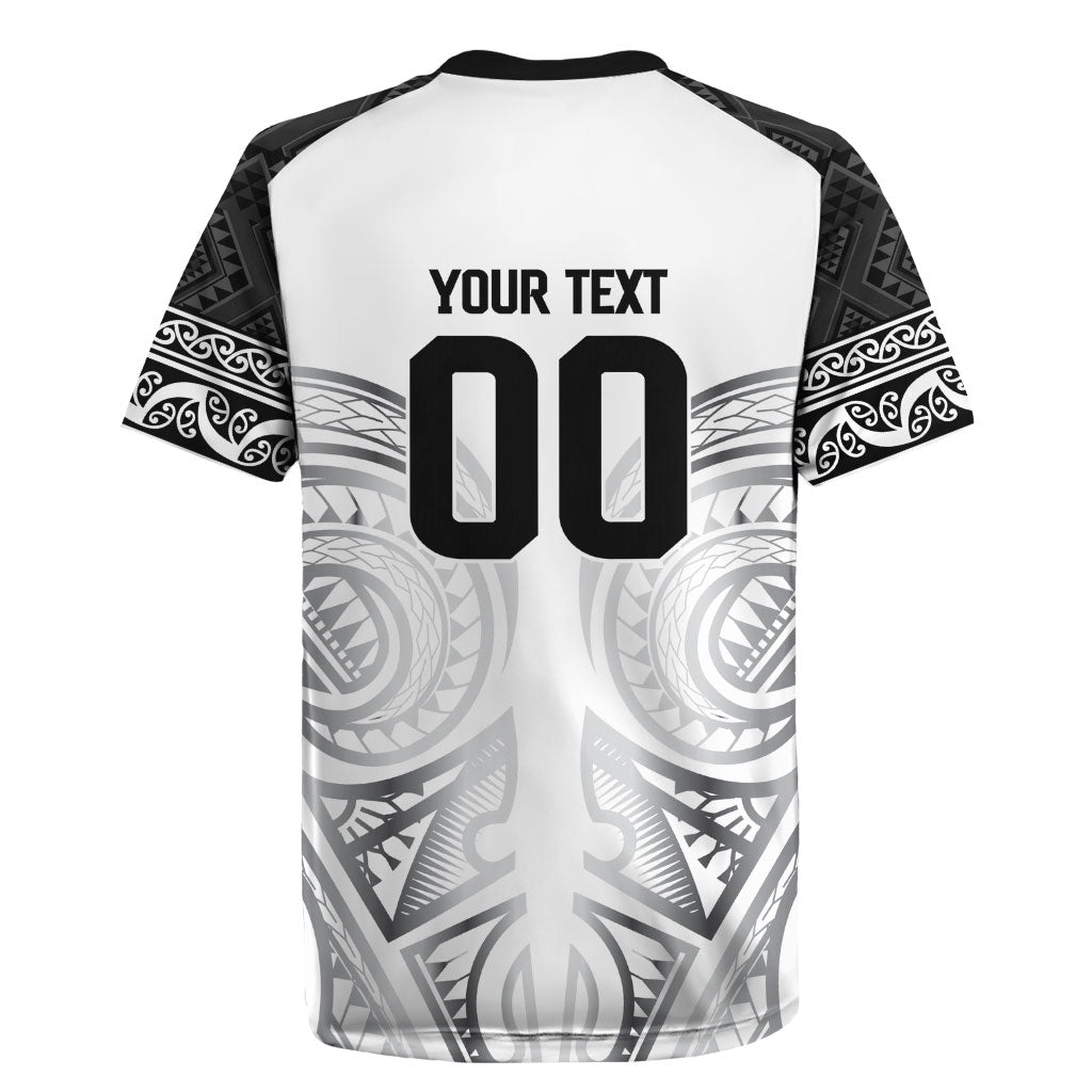 Custom Rugby New Zealand Black Fern Rugby Jersey Niho Taniwha Inspired