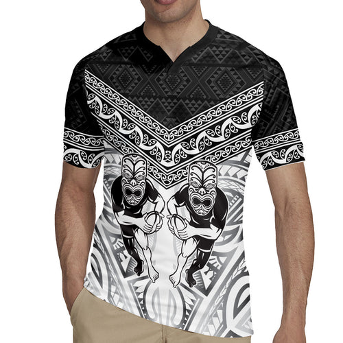 Custom Rugby New Zealand Black Fern Rugby Jersey Niho Taniwha Inspired