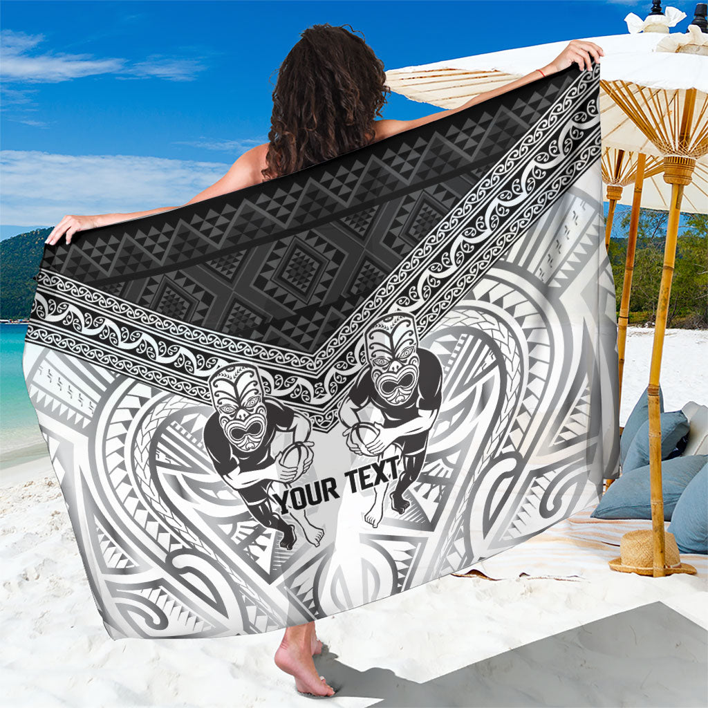 Custom Rugby New Zealand Black Fern Sarong Niho Taniwha Inspired
