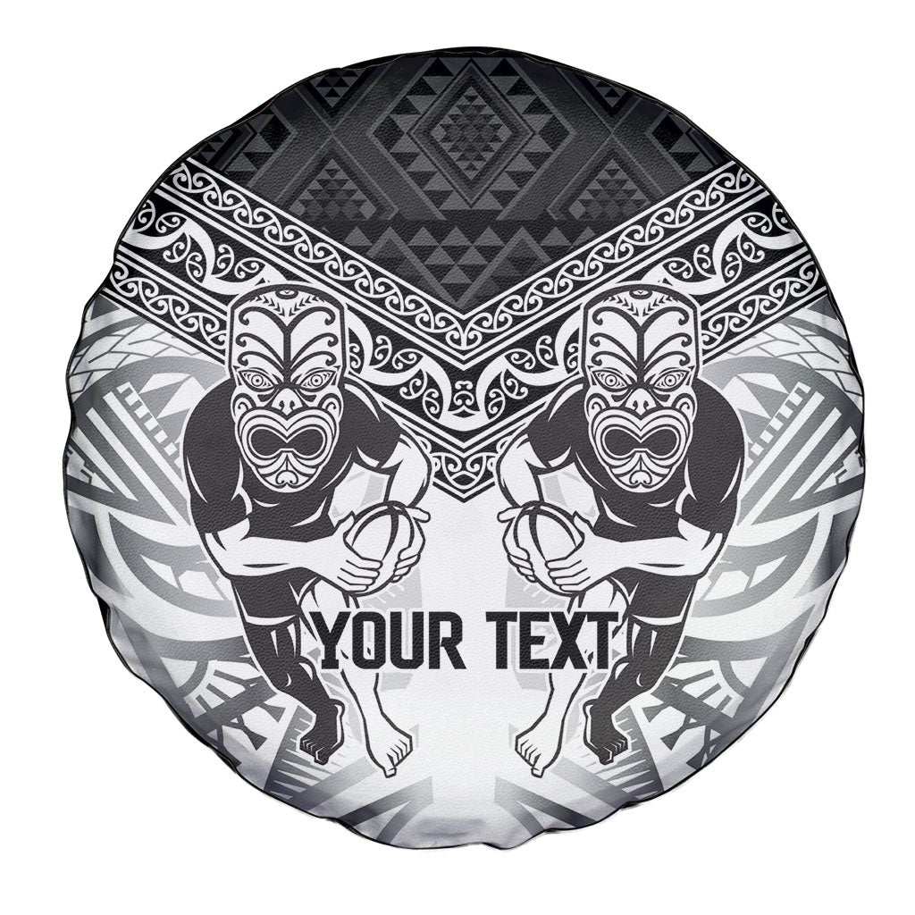 Custom Rugby New Zealand Black Fern Spare Tire Cover Niho Taniwha Inspired